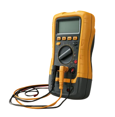 Insulation resistance tester with test leads