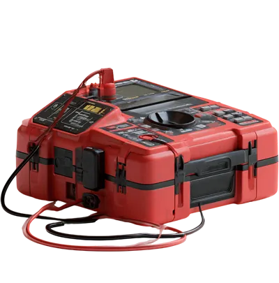 Portable appliance (PAT) tester with test leads